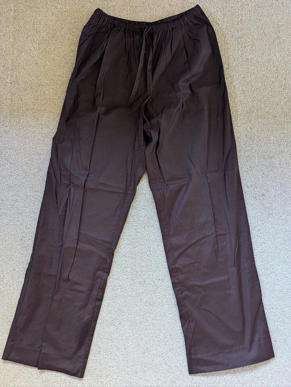 Reformation Brown Micah Poplin Pants Small